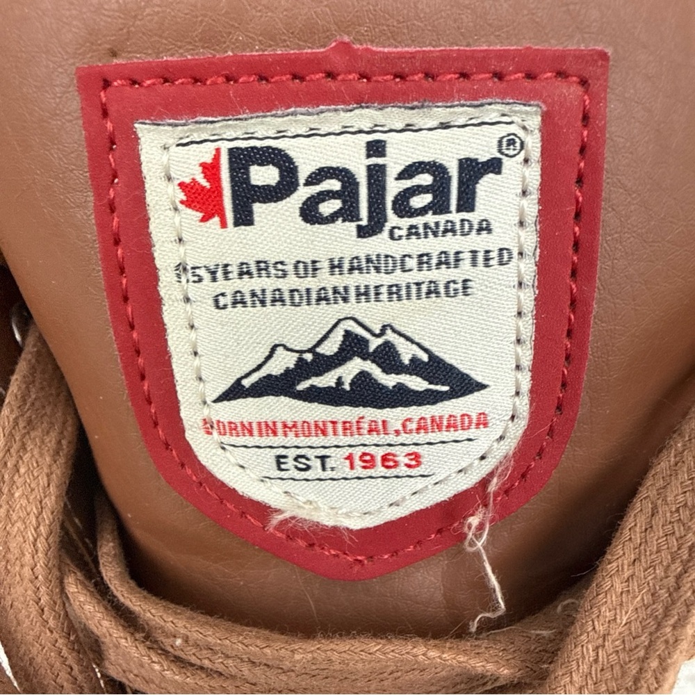 Pajar Tan Leather Lace-Up Boots - Picture 11 of 16